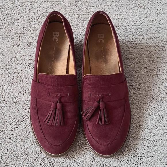 BC BORN IN CALIFORNIA Chunky Heeled Oxfords - Picture 1 of 10